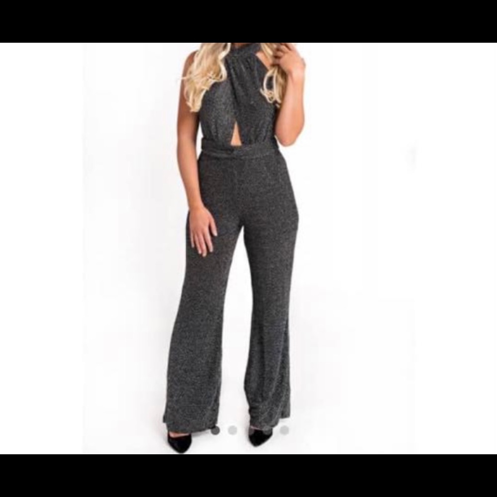 Halter Jumpsuit (B-6)
